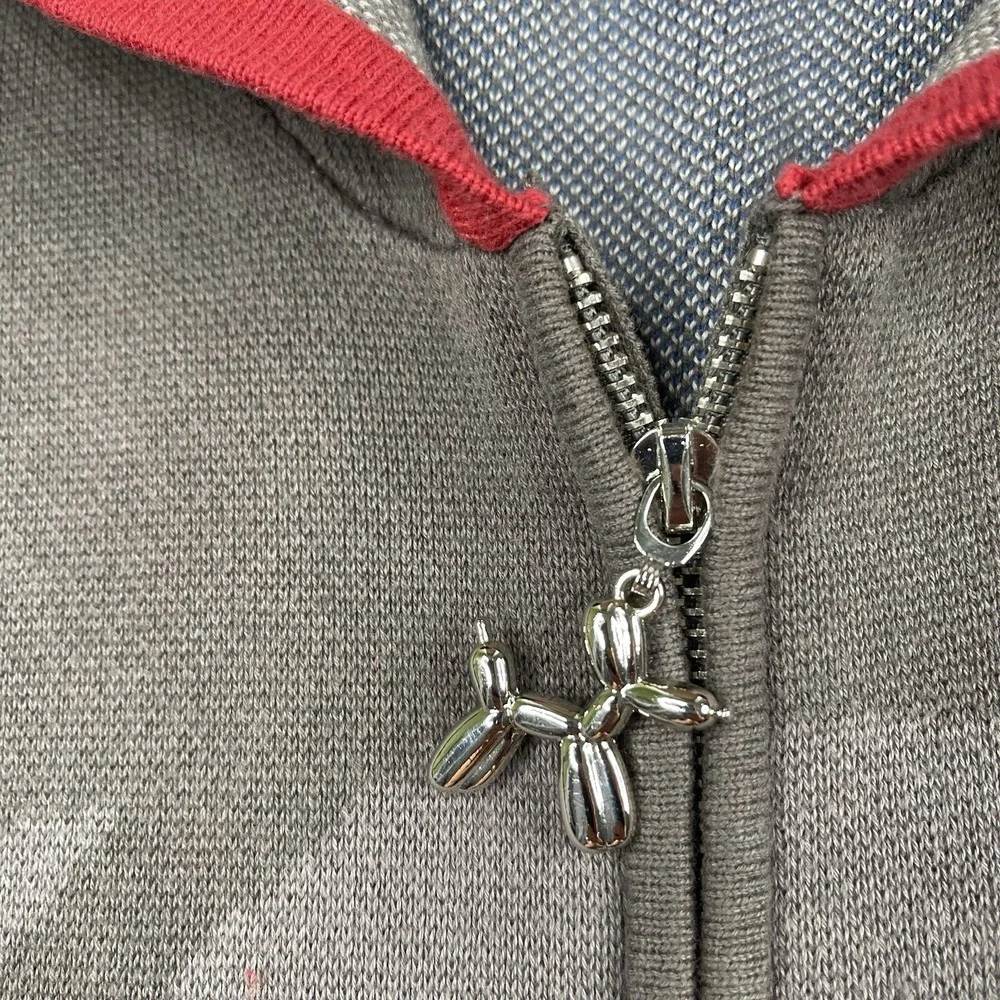 KON Memphis Made Full Zip Hoodie Sweatshirt Unisex Size S Small OS Graphic Print - Picture 8 of 14